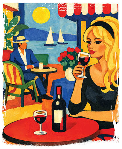 Parizade, languedoc and Provence Beauties wine dinner